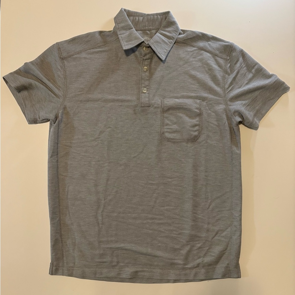 Vintage 1946 Mens Polo Shirt. Gray Men’s S